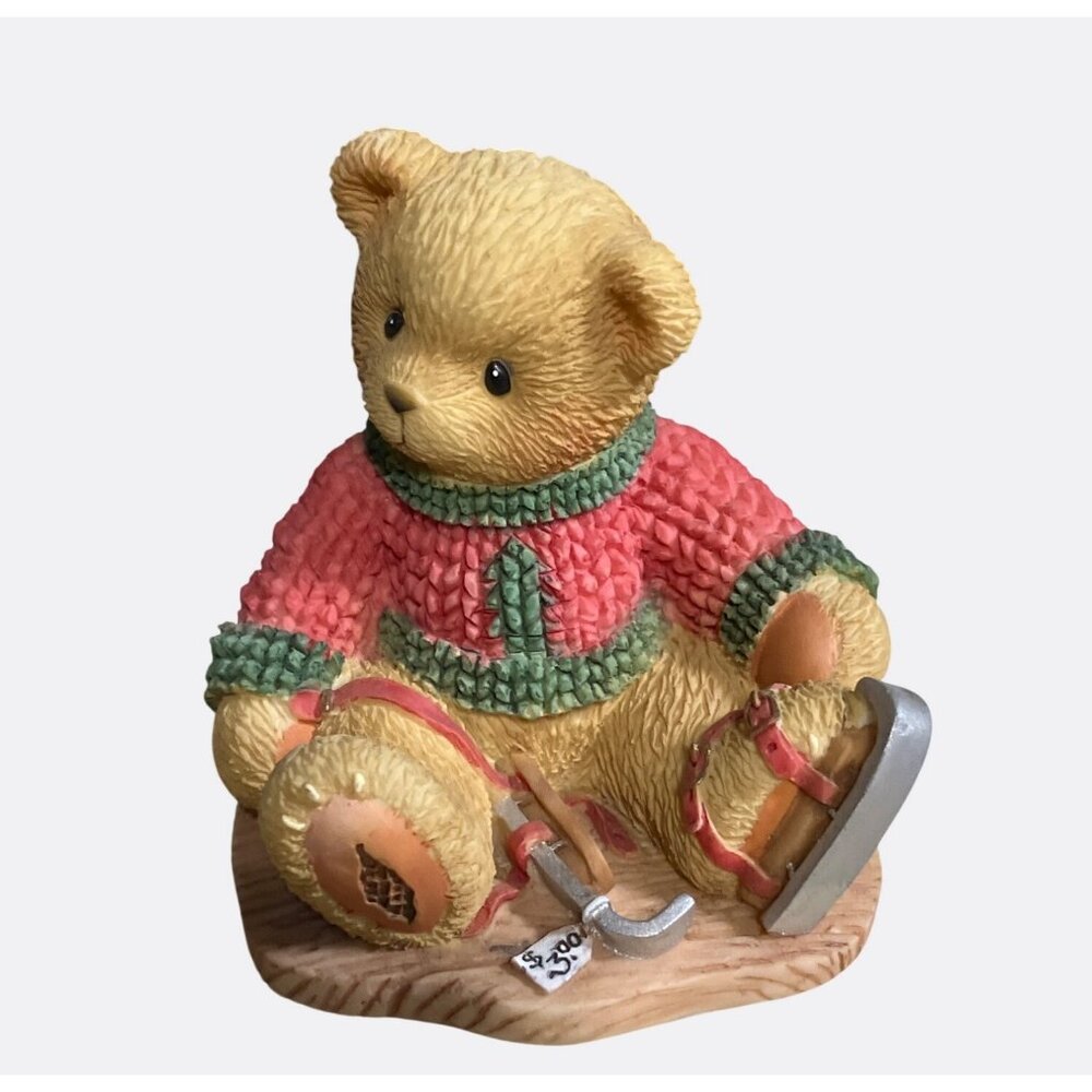 Cherished Teddies Jerome Figurine Cant Bear The Cold Without You Avon Exclusive